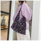 スパンコール トードバッグ レディース | JS FASHION | 詳細画像5 