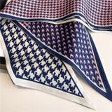 リバーシブル 千鳥格 ロングスリムスカーフ | JS FASHION | 詳細画像6