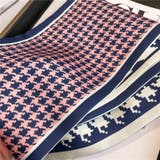 リバーシブル 千鳥格 ロングスリムスカーフ | JS FASHION | 詳細画像7