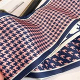 リバーシブル 千鳥格 ロングスリムスカーフ | JS FASHION | 詳細画像8