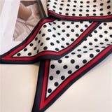 ドット柄 ロング スカーフ | JS FASHION | 詳細画像6