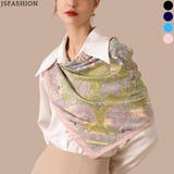スカーフ 正方形 四角 | JS FASHION | 詳細画像3
