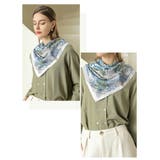 スカーフ 正方形 四角 | JS FASHION | 詳細画像10