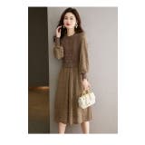 レイヤード風 ミディアム丈 レースワンピース | JS FASHION | 詳細画像11 