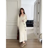 【3点セット】ニットセットアップ チューブトップニット＋カーディガン＋スリット入… | JS FASHION | 詳細画像6 