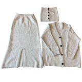 【3点セット】ニットセットアップ チューブトップニット＋カーディガン＋スリット入… | JS FASHION | 詳細画像15 