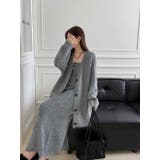 【3点セット】ニットセットアップ チューブトップニット＋カーディガン＋スリット入… | JS FASHION | 詳細画像9 