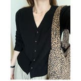 Vネック ニットカーディガン レディース | JS FASHION | 詳細画像6 