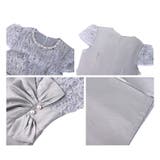 パーティードレス フラワーレース切替 リボンデザイン | JS FASHION | 詳細画像10