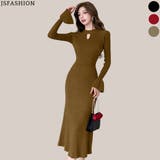 ニットワンピース 長袖 リブニット | JS FASHION | 詳細画像3 