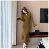 ニットワンピース 長袖 リブニット | JS FASHION | 詳細画像16 