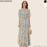 リゾートワンピース 花柄ワンピース オフショルダー | JS FASHION | 詳細画像2 