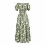 リゾートワンピース レディース オフショルダーマキシワンピース | JS FASHION | 詳細画像6 