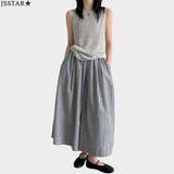 ストライプ ワイドパンツ レディース | JS FASHION | 詳細画像1