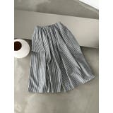 ストライプ ワイドパンツ レディース | JS FASHION | 詳細画像11