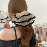 シュシュ 大ぶり シフォン | JS FASHION | 詳細画像4