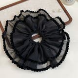 シュシュ 大ぶり シフォン | JS FASHION | 詳細画像9