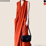 ワンピース レディース ノースリーブ | JS FASHION | 詳細画像1