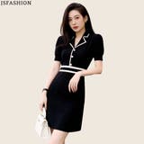 サマーニットワンピース レディース ショート丈 | JS FASHION | 詳細画像1