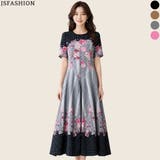 花柄ワンピース 夏 ロングワンピース | JS FASHION | 詳細画像1 