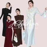 タートルネック ロング丈 ニットワンピース | JS FASHION | 詳細画像1