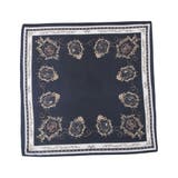 70x70cmサイズ ヴィンテージ風サテン生地スカーフ | JULIA BOUTIQUE | 詳細画像16