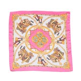 70x70cmサイズ ヴィンテージ風サテン生地スカーフ | JULIA BOUTIQUE | 詳細画像26