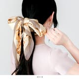 90x90cmサイズ ヴィンテージ風サテン生地スカーフ | JULIA BOUTIQUE | 詳細画像4
