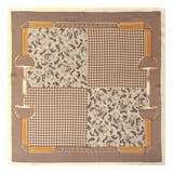 90x90cmサイズ ヴィンテージ風サテン生地スカーフ | JULIA BOUTIQUE | 詳細画像25