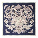 90x90cmサイズ ヴィンテージ風サテン生地スカーフ | JULIA BOUTIQUE | 詳細画像29