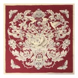 90x90cmサイズ ヴィンテージ風サテン生地スカーフ | JULIA BOUTIQUE | 詳細画像30