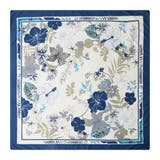 90x90cmサイズ ヴィンテージ風サテン生地スカーフ | JULIA BOUTIQUE | 詳細画像24