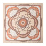 90x90cmサイズ ヴィンテージ風サテン生地スカーフ | JULIA BOUTIQUE | 詳細画像27
