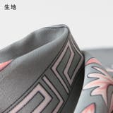 90x90cmサイズ ヴィンテージ風サテン生地スカーフ | JULIA BOUTIQUE | 詳細画像13
