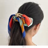 70x70cmサイズ ヴィンテージ風サテン生地スカーフ | JULIA BOUTIQUE | 詳細画像9