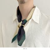 70x70cmサイズ ヴィンテージ風サテン生地スカーフ | JULIA BOUTIQUE | 詳細画像13