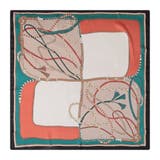 70x70cmサイズ ヴィンテージ風サテン生地スカーフ | JULIA BOUTIQUE | 詳細画像26