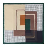 70x70cmサイズ ヴィンテージ風サテン生地スカーフ | JULIA BOUTIQUE | 詳細画像34