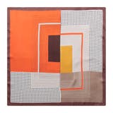 70x70cmサイズ ヴィンテージ風サテン生地スカーフ | JULIA BOUTIQUE | 詳細画像35