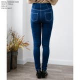 デニム＆ベーシックカラー脚長ハイウエストスキニーパンツ [13666 スキニー | JULIA BOUTIQUE | 詳細画像6 
