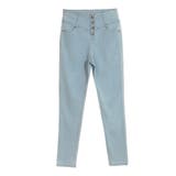 デニム＆ベーシックカラー脚長ハイウエストスキニーパンツ [13666 スキニー | JULIA BOUTIQUE | 詳細画像11 