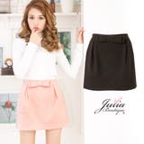 [2015春夏]上質RICHエンボス素材!!ウエストリボンタイトスカート 150… | JULIA BOUTIQUE | 詳細画像1 