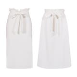 【ホワイト】 | 形が選べるウエストリボンタイトスカート＆フレアスカート  | JULIA BOUTIQUE