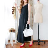 簡単におしゃ見えが出来る楽カワワンピ♪ビジュー付きノースリーブマキシワンピース … | JULIA BOUTIQUE | 詳細画像18 