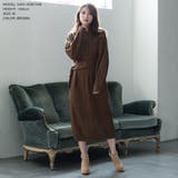 ウエストベルト付きケーブル編みニットワンピース | JULIA BOUTIQUE | 詳細画像6