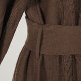 ウエストベルト付きケーブル編みニットワンピース | JULIA BOUTIQUE | 詳細画像20