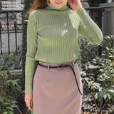 ネックが選べるベーシックリブニットトップス | JULIA BOUTIQUE | 詳細画像30