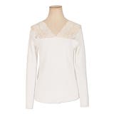 デコルテレースデザインニットトップス | JULIA BOUTIQUE | 詳細画像20