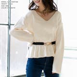 ウエストベルト付きニットトップス | JULIA BOUTIQUE | 詳細画像10