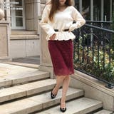 ウエストベルト付きニットトップス | JULIA BOUTIQUE | 詳細画像12